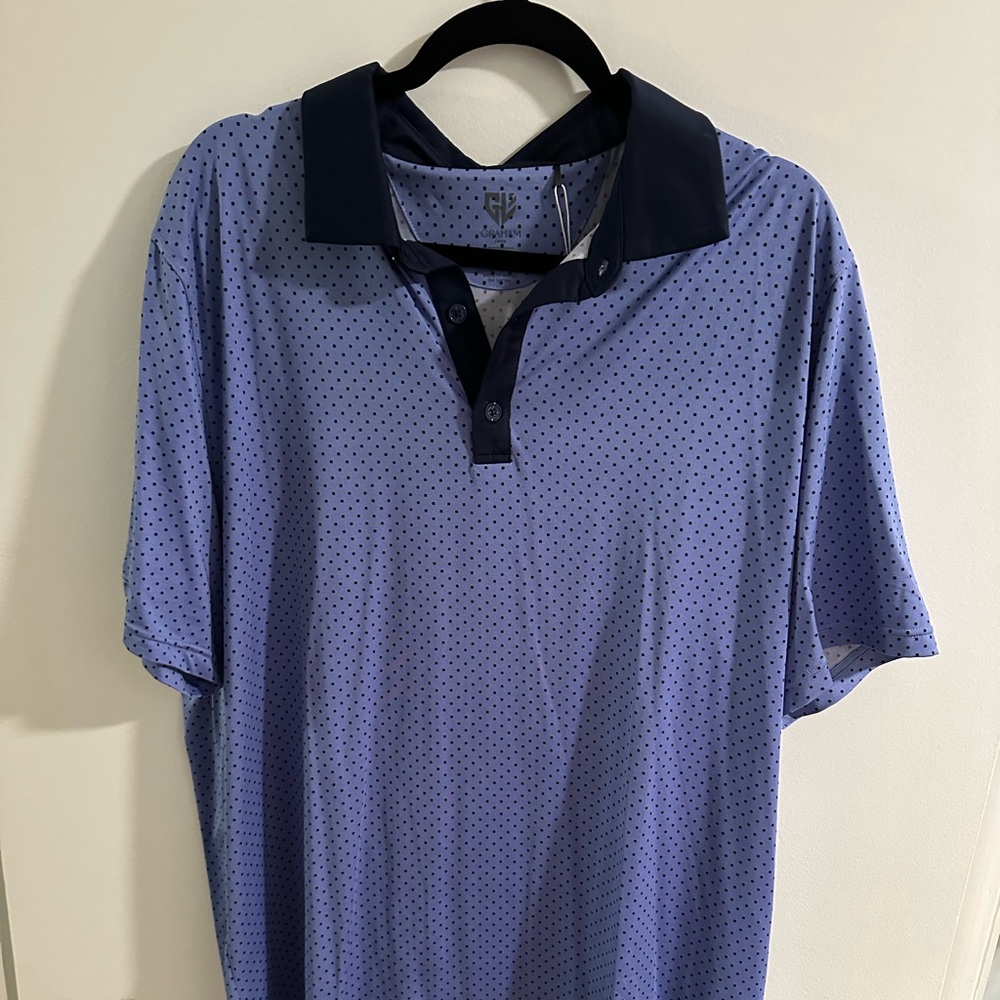 NWT Graham Luxe Men’s XL Polo by 1764 Brand golf